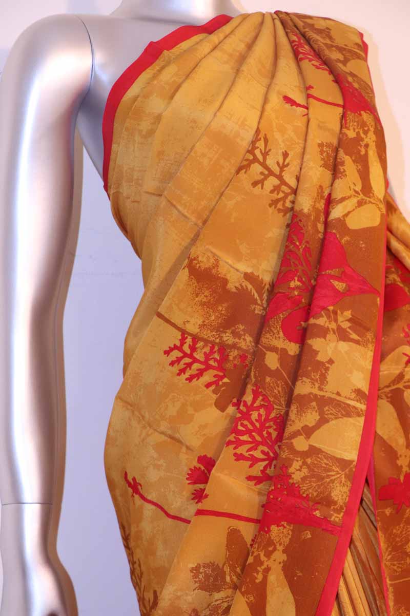 printed crepe silk sarees online